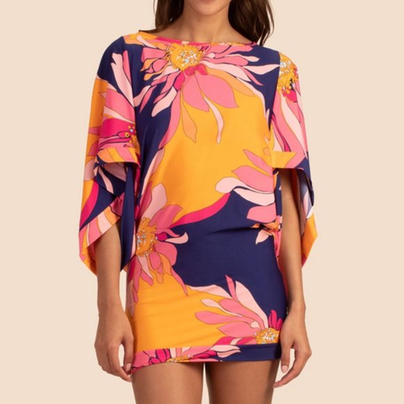 Trina Turk Breeze Tunic Cover Up Sizes S, L and XL - Picture 1 of 12